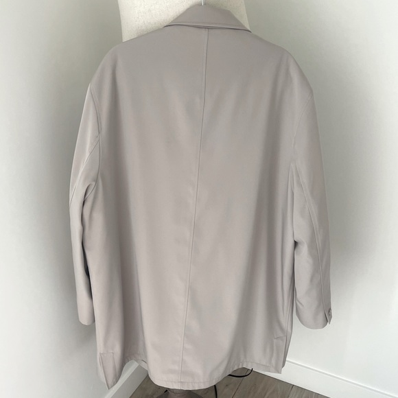 Quilted Calvin Klein Trench Coat - Picture 4 of 5